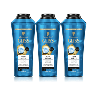Schwarzkopf Gliss Shampoo Aqua Revive 400 ml 3 Pack - By Baano