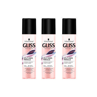 Schwarzkopf Gliss Split Hair Miracle Liquid Conditioner 200 ml 3 Pack - By Baano
