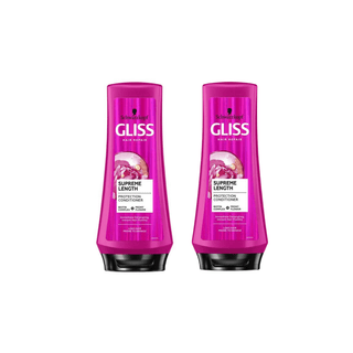 Schwarzkopf Gliss Supreme Lenght Conditioner 360 ml 2 Pack - By Baano