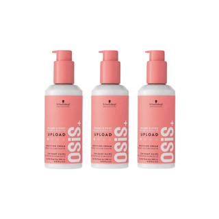 Schwarzkopf Osis Upload Volumizing Cream 200ml | Volumizing from Bottom to End with Protection Against Frizz & Heat 3 Pack - By Baano