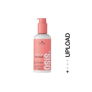 Schwarzkopf Osis Upload Volumizing Cream 200ml | Volumizing from Bottom to End with Protection Against Frizz & Heat - By Baano