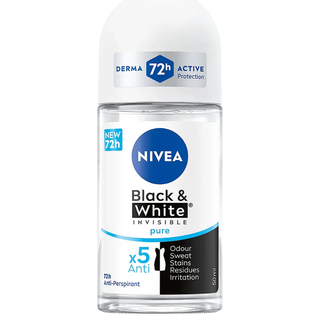 Nivea Black & White Invisible pure Antiperspirant 72 H, 50ml