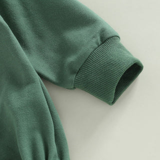 Infant Baby Boys Girls Bodysuit Long Sleeve Crew Neck Game Day Baby Football Print Jumpsuit Bubble Romper