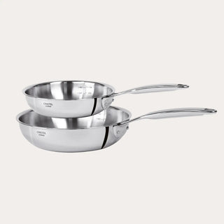 Set of 2 deep frying pans - By Baano