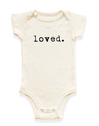 Loved Organic Baby Bodysuit Tenth & Pine