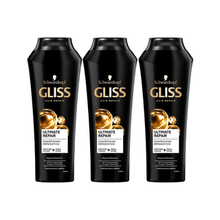 Shwarzkopf Gliss Shampoo Ultimate Repair 400 ml 3 Pack - By Baano