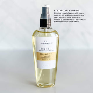 Signature Body Oil – Lightweight Hydrating Body & Massage Oil - By Baano