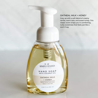 Signature Foaming Hand Soap – Gentle Coconut Oil-Based Liquid Soap