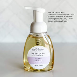 Signature Foaming Hand Soap – Gentle Coconut Oil-Based Liquid Soap