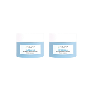 Sinoz Hydrapro Intensive Moisturizing Face Cream 50ml 2 Pack Chivela
