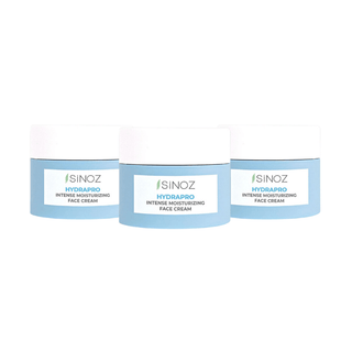 Sinoz Hydrapro Intensive Moisturizing Face Cream 50ml 3 Pack Chivela