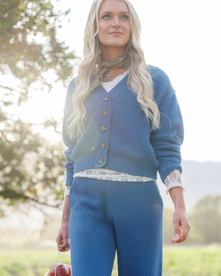 V-Neck Slopes Sweater