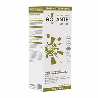 Solante Antiox Sun Care Lotion SPF 50+ 150 ml - By Baano