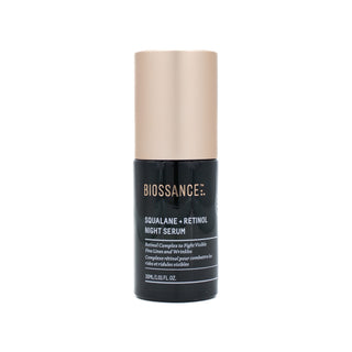 BIOSSANCE Squalane + Retinol Night Serum 1.01oz - Small Amount Missing