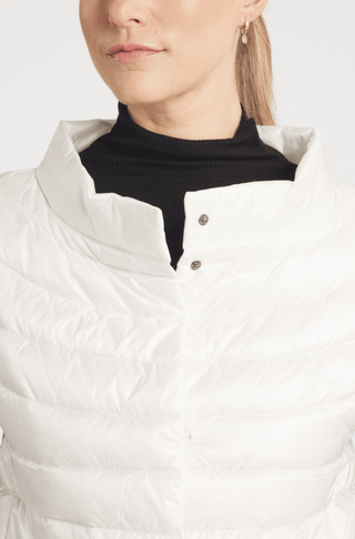 The St Barts | Down Vest | Ivory - By Baano