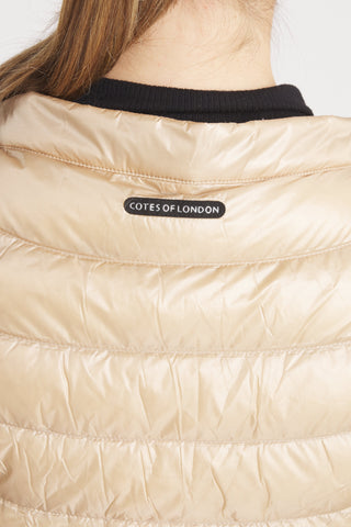 The St Ives | Down Vest | Camel - By Baano