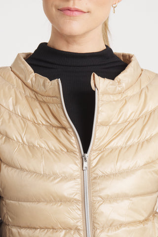 The St Ives | Down Vest | Camel - By Baano