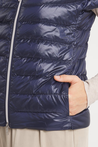 The St Ives | Down Vest | Ink Navy - By Baano