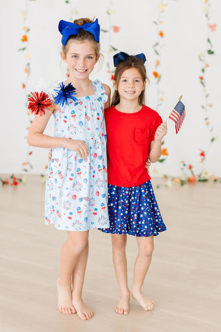 Star Bright Ruffle Twirl Skort