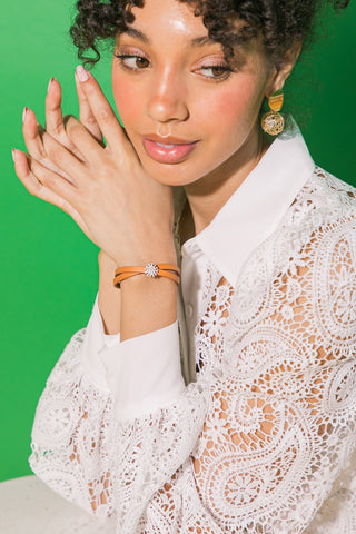 THE DAISY NEVER TAKE OFF BRACELET - By Baano