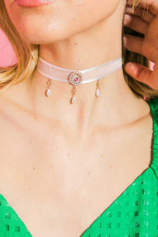 LOLA LACE CHOKER - By Baano