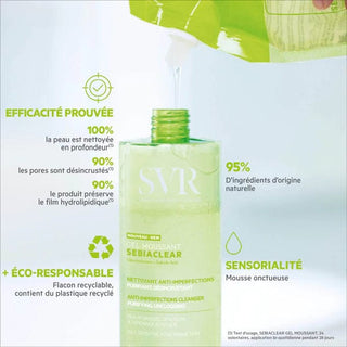 Svr Sebiaclear Gel Moussant 400ml - By Baano