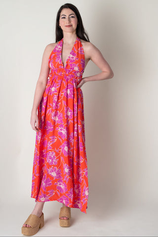Next Vacay Floral Maxi Dress