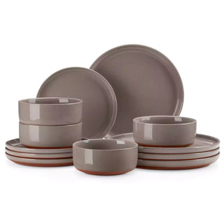 Tara Brown 12 Piece Dinnerware Set
