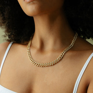 Iced Prong Cuban Chain x Bracelet