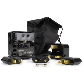 Step-down Travel Voltage Converter and Adapter Kit with Pouch Travellty