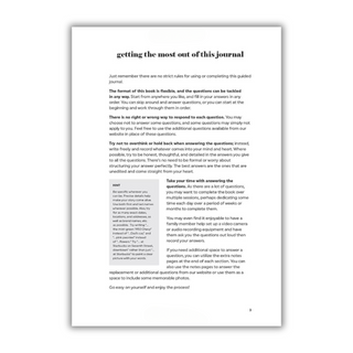 Tell Me Your Life Story, Mom: A Mother’s Guided Journal and Memory Keepsake Book (Tell Me Your Life Story® Series Books) (Spiral Bound) - By Baano