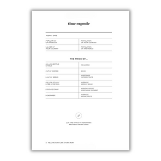 Tell Me Your Life Story, Mom: A Mother’s Guided Journal and Memory Keepsake Book (Tell Me Your Life Story® Series Books) (Spiral Bound) - By Baano