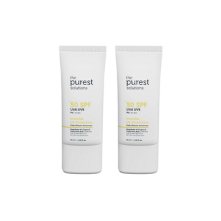 The Purest Solutions Face Sunscreen Spf 50+ 50ml 2 Pack - By Baano