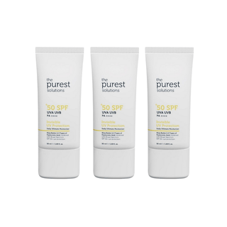 The Purest Solutions Face Sunscreen Spf 50+ 50ml 3 Pack - By Baano