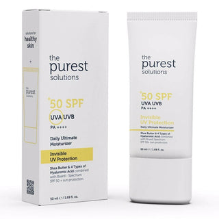The Purest Solutions Face Sunscreen Spf 50+ 50ml - By Baano