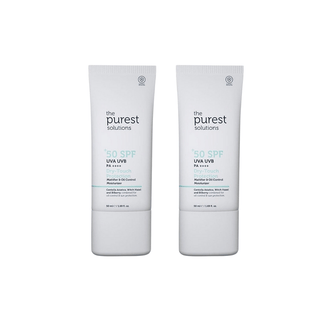 The Purest Solutions Matte Finish Sunscreen for Oily Skin 50 spf 50ml 2 Pack - By Baano