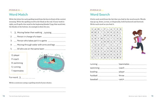 The 3rd Grade Spelling Workbook: 95+ Games and Puzzles to Improve Spelling Skills (Spiral Bound) Lay it Flat Publishing Group
