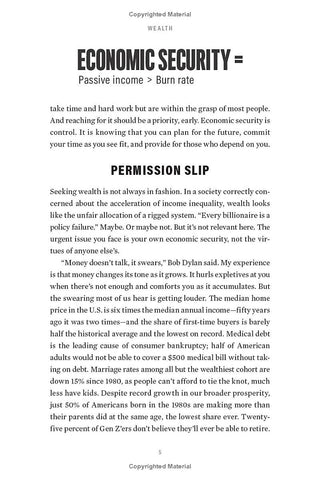 The Algebra of Wealth: A Simple Formula for Financial Security (Spiral Bound) - By Baano