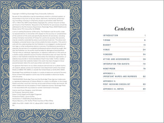 The Little Book of Wedding Checklists: All the Lists and Tips You Need to Plan the Big Day (Spiral Bound) - By Baano