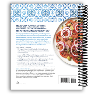 The Mediterranean Diet Cookbook for Beginners: Meal Plans, Expert Guidance, and 100 Recipes to Get You Started (Spiral Bound) Lay it Flat Publishing Group