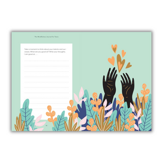The Mindfulness Journal for Teens: Prompts and Practices to Help You Stay Cool, Calm, and Present (Spiral Bound) - By Baano
