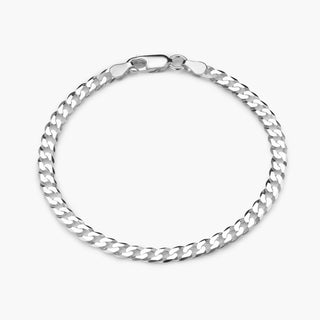 4mm Flat Cuban Bracelet