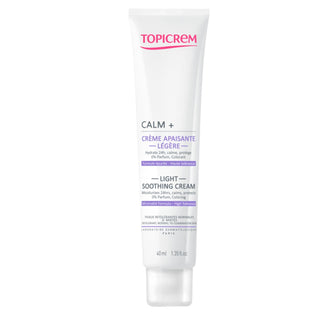 Topicrem Calm+ Light Soothing Moisturizing Cream 40 ml - By Baano