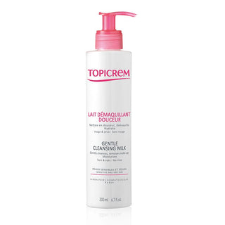 Topicrem Lait Demaquillant Douceur Gentle Cleansing Milk 200 ml - By Baano