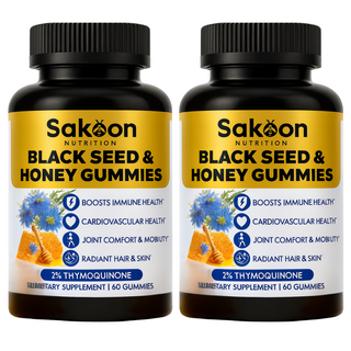 Black Seed Oil & Honey Gummies - By Baano