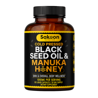 Black Seed Oil & Manuka Honey Capsules - By Baano