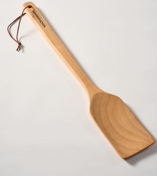 Extra Long Wooden Spatula - 18-inch Heavy Duty Stir Paddle for Cooking in Big Pots & Wall Décor - Solid Natural Hard Wood Large Spatula. - By Baano