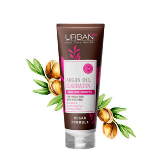 Urban Care Argan Oil & Keratin Shampoo 250 ml - By Baano