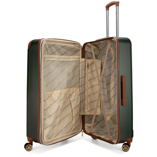 Vintage 3 Piece Expandable Retro Luggage Set - By Baano