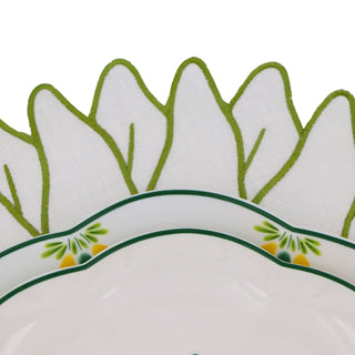 Valensole Lavender Scalloped Starter Plate - Case of 12 Plates (+3 Bonus Plates)